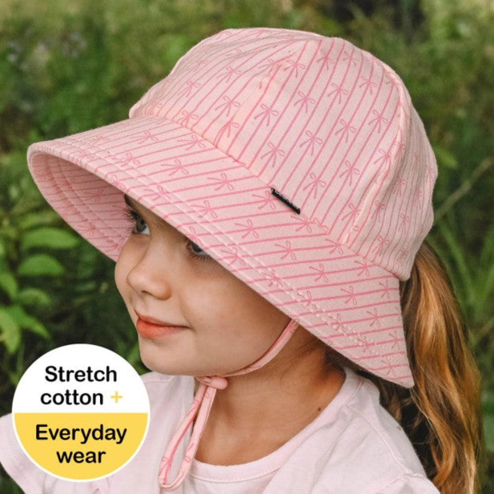 Bedhead Ponytail Bucket Hat with Strap - Ballerina