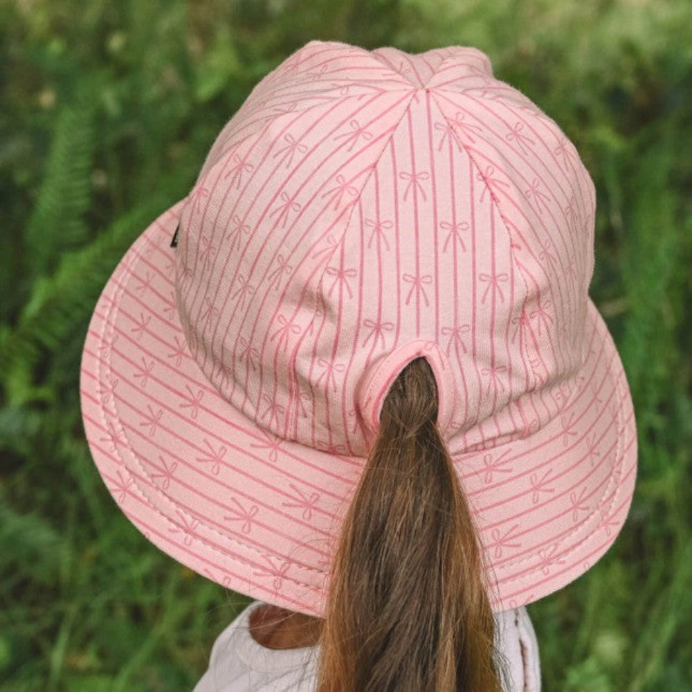Bedhead Ponytail Bucket Hat with Strap - Ballerina