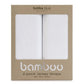 Bubba Blue White Bamboo 2 pk Stretch Jersey Wraps