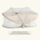 ErgoPouch Easy Sleep Portable Bassinet V2 Ecru