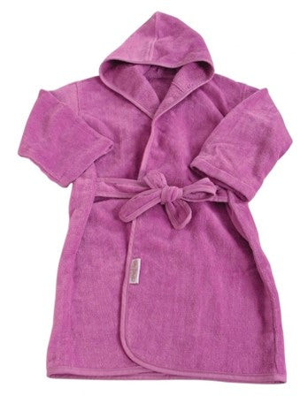 Silly Billyz Organics Mini Bath Robe - Plum