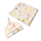 Snuggle Hunny Organic Jersey Wrap & Beanie Set - Beach Fun