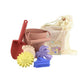 Koala Dream 6-Piece Silicone Beach Set - Pink Sundae