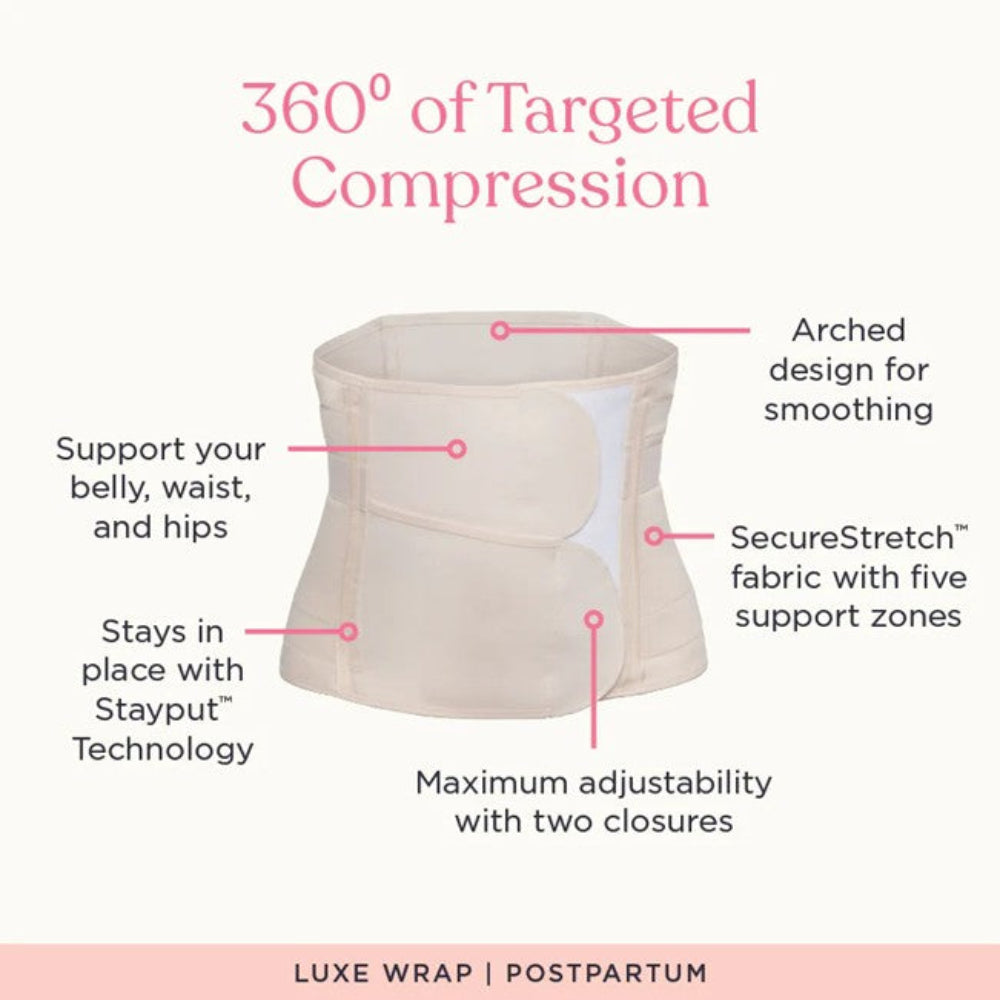 Belly Bandit Luxe Belly Wrap - Nude