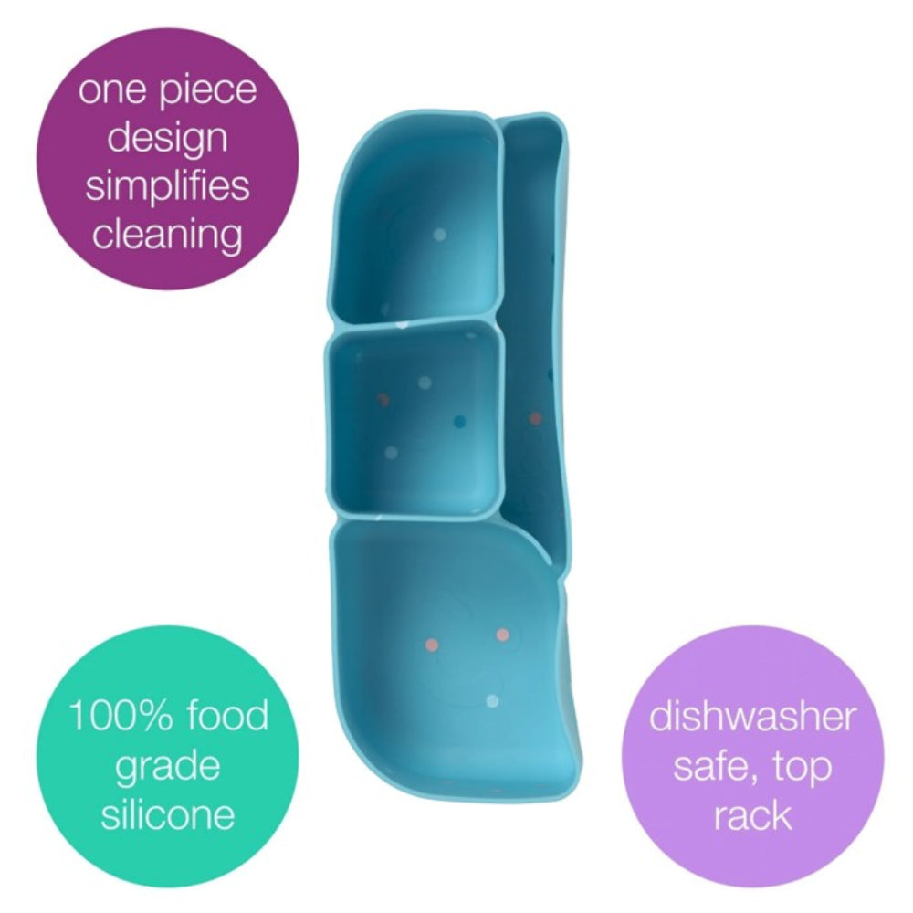 B.Box Silicone Bento Tray - Lunchbox - Confetti