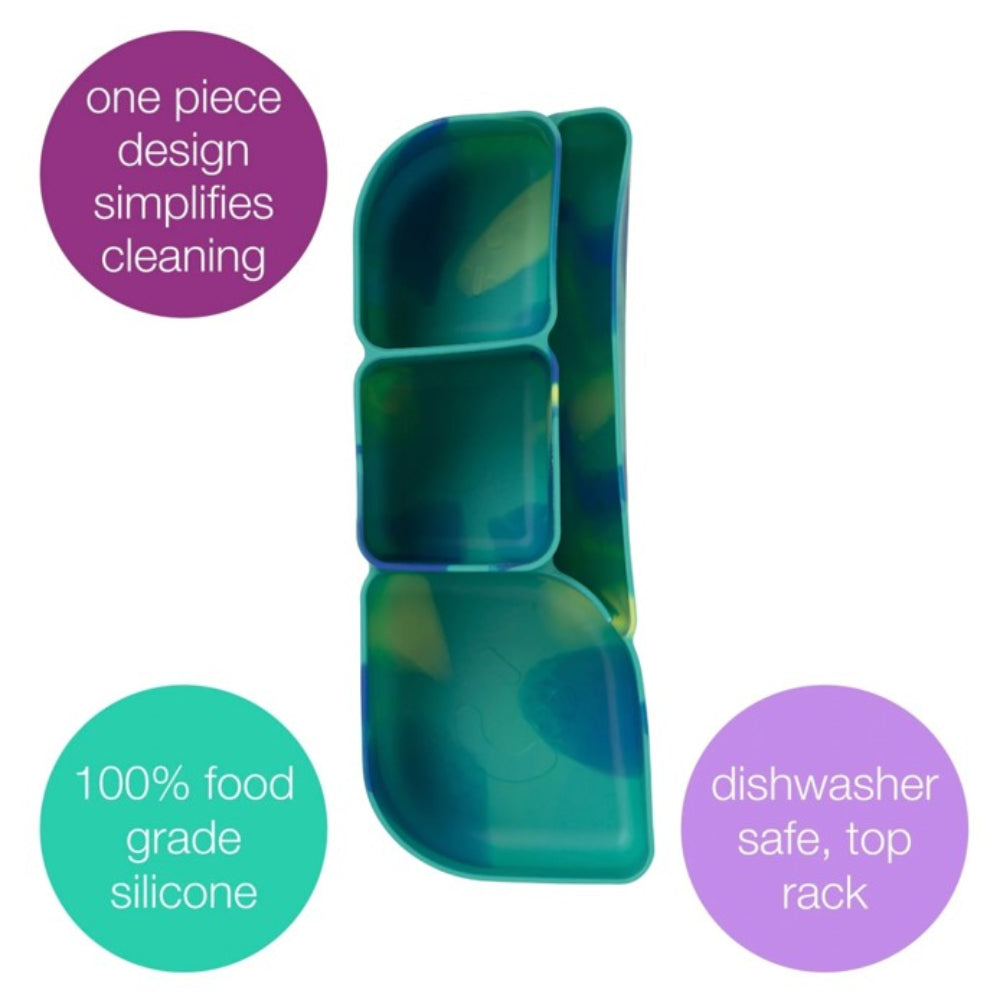 B.Box Silicone Bento Tray - Lunchbox - Electric Jungle
