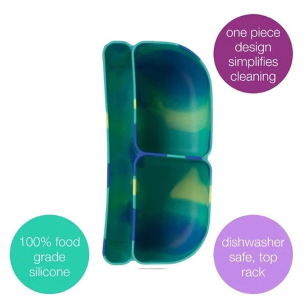 B.Box Silicone Bento Tray - Mini Lunchbox - Electric Jungle