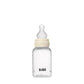 Bibs BPA Free Bottle 150ml Slow Flow - Silicone Teat - Ivory
