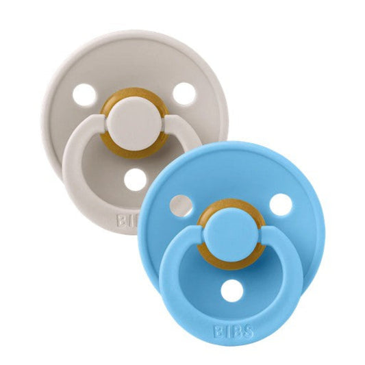 Bibs Soothers 2 pk Mushroom/Breeze