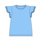 Milky Clothing Blue Detail Tee - Girls