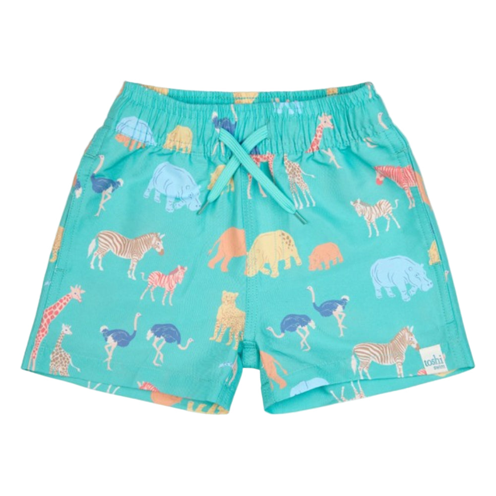 Toshi Swim Boardies Splash - Congo Seagrass