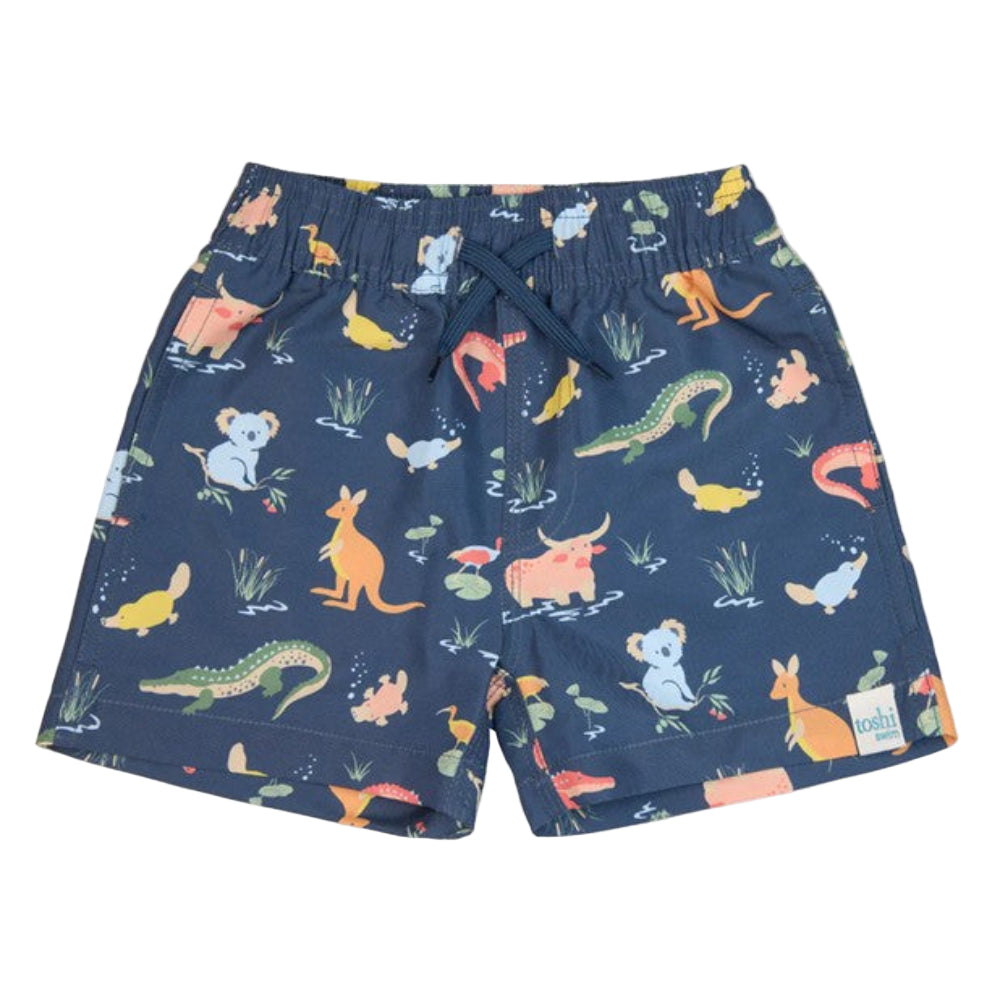 Toshi Swim Boardies Splash - Kakadu Moonlight