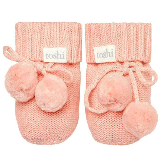 Toshi Organic Booties - Marley Blossom