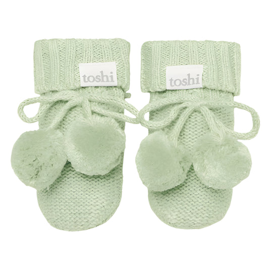 Toshi Organic Booties Marley - Matcha