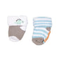 Playette Fashion Bootie Socks 0-3 mths Boys 2 pk