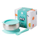 Lion + Lady Stainless Steel Feeding Bowl with Suction Base - Mint