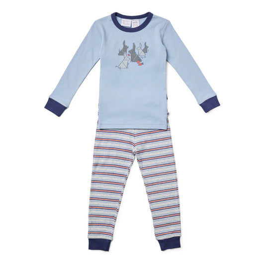Marquise Boys Pyjama Set - Blue Bunny
