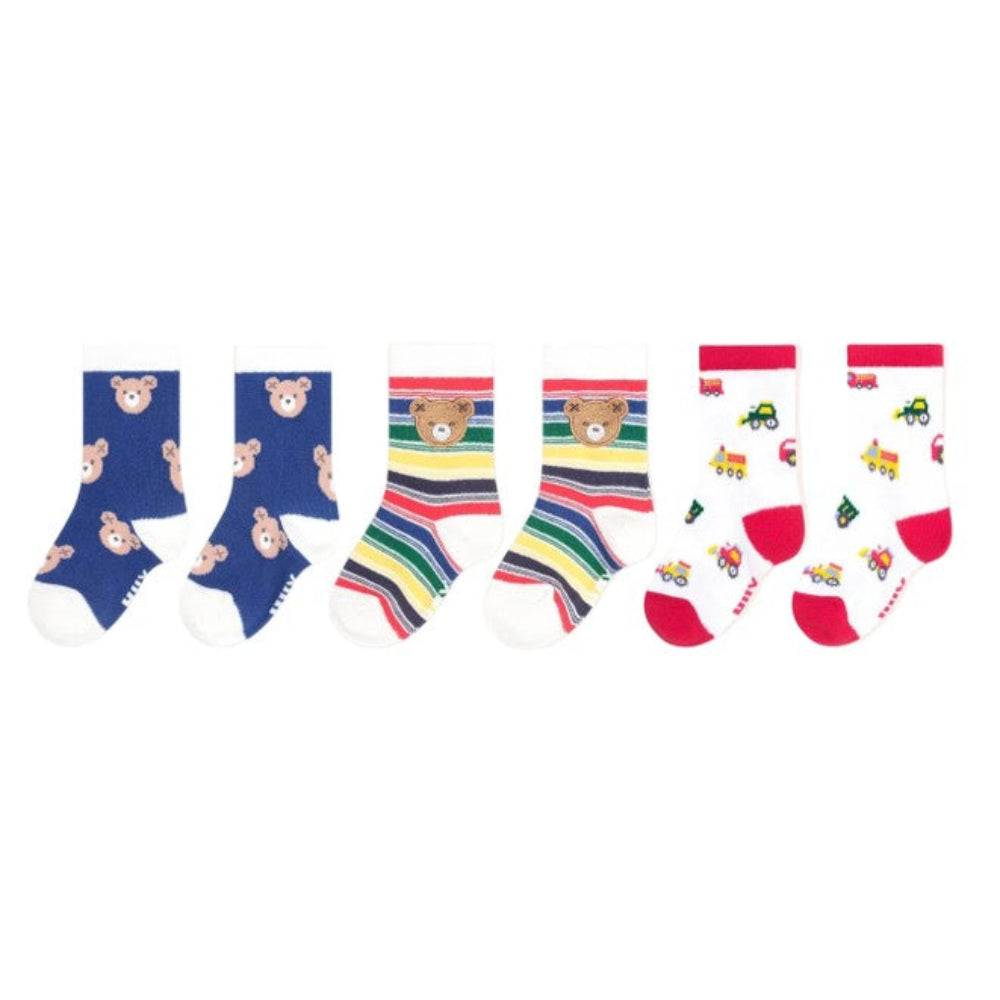Huxbaby 3Pk Boys Socks