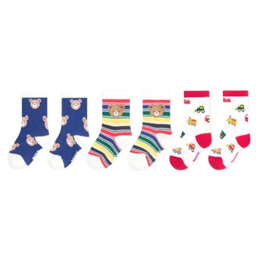 Huxbaby 3Pk Boys Socks