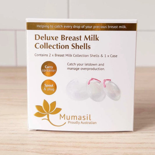 Mumasil Deluxe Breast Milk Collection Shells