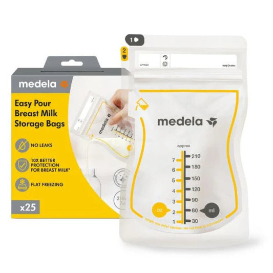 Medela Easy Pour Breastmilk Storage Bags  25 Pk