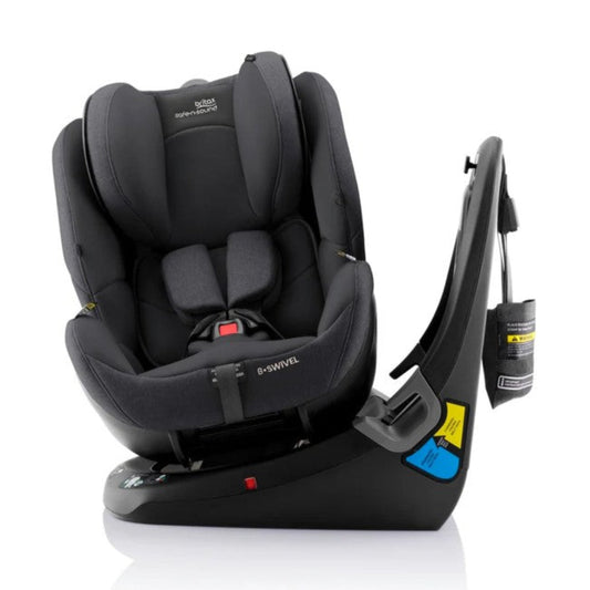 Britax Safe n Sound B-Swivel Style Convertible Car Seat - Raven Black