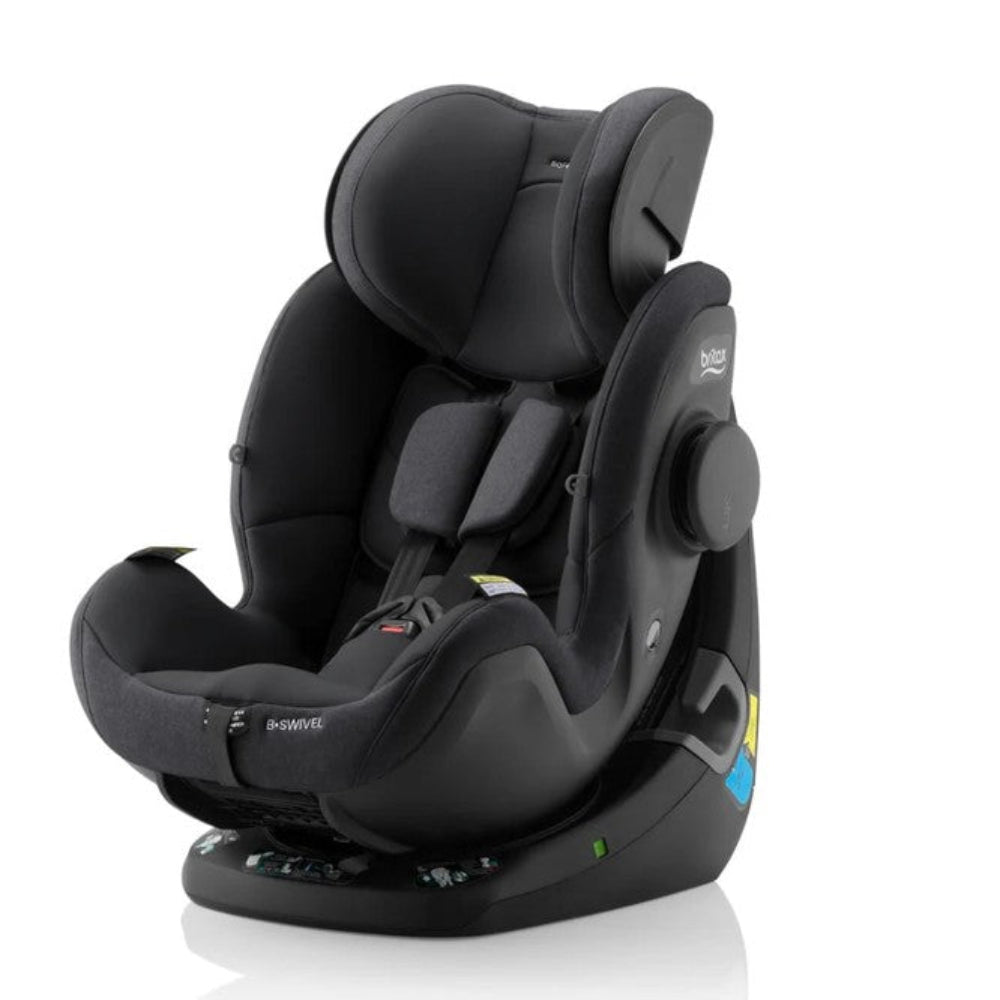 Britax Safe n Sound B-Swivel Style Convertible Car Seat - Raven Black