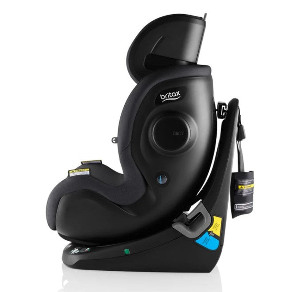 Britax Safe n Sound B-Swivel Style Convertible Car Seat - Raven Black