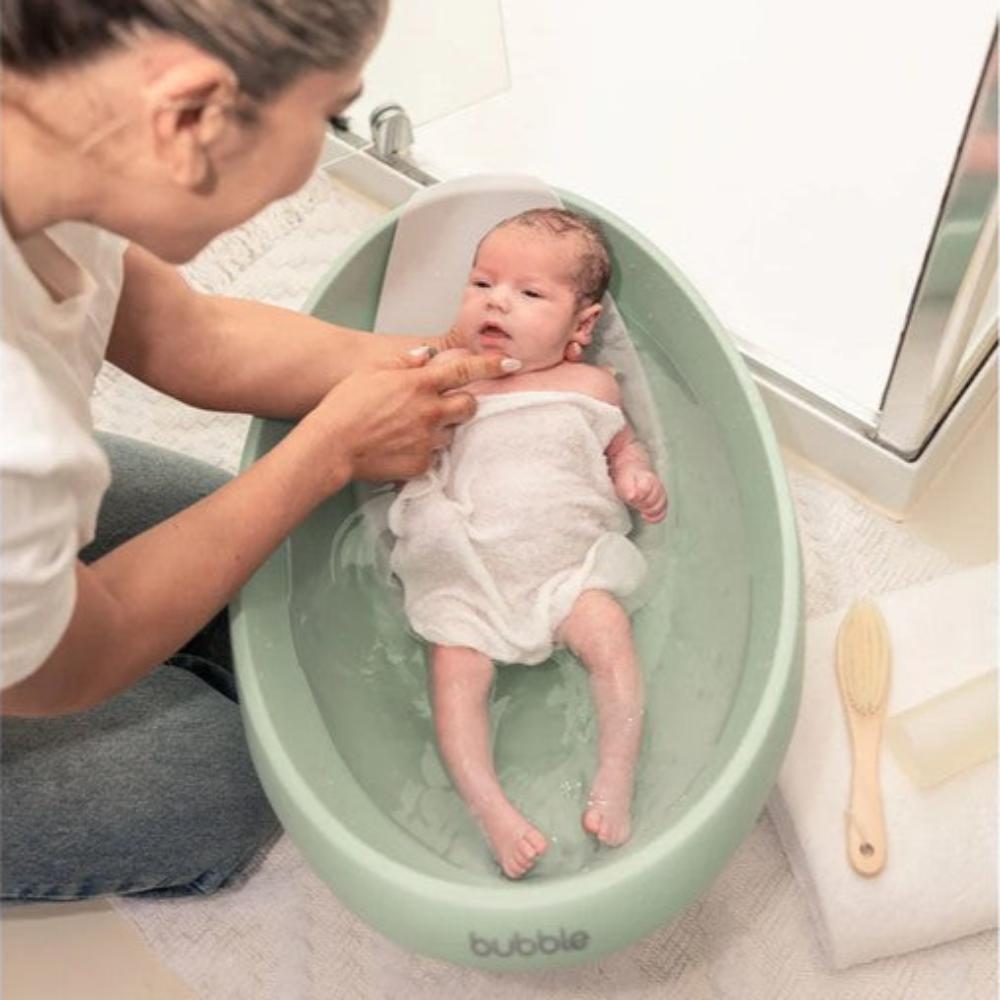 Bubble Cuddle Bath with Bath Seat - Sage