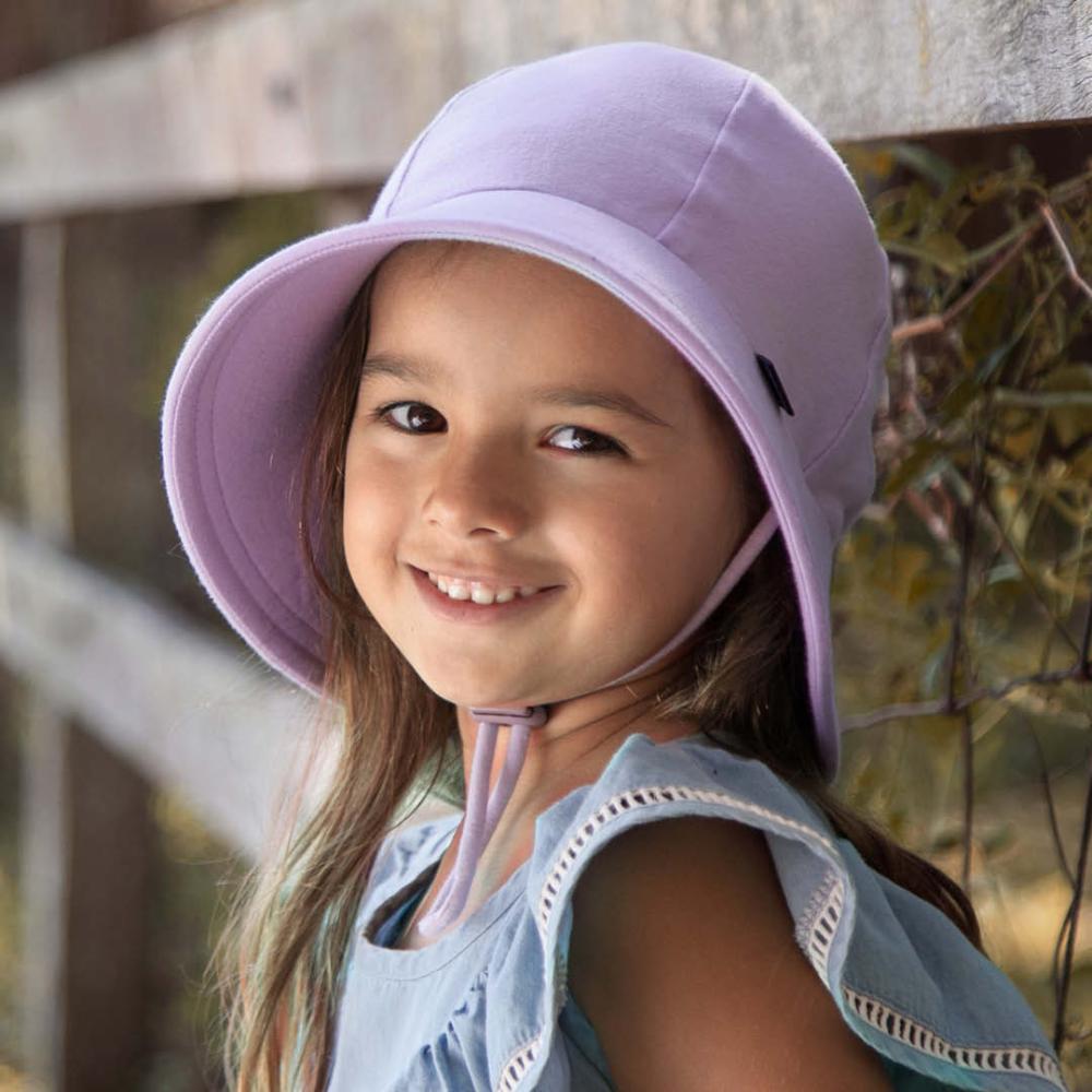 Bedhead Ponytail Bucket Hat with Strap - Lilac