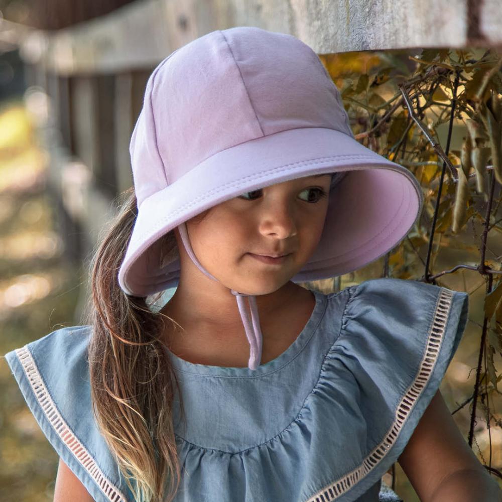 Bedhead Ponytail Bucket Hat with Strap - Lilac