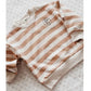 Bencer and Hazelnut Bunny Sweater - Caramel Stripe