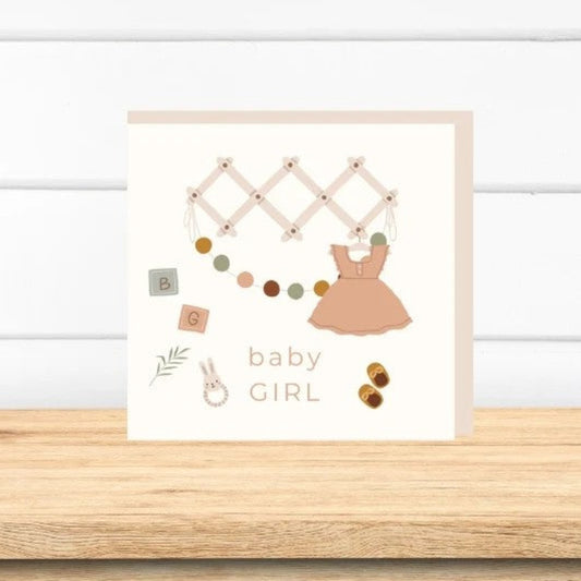 Petite Vous Greeting Card - Baby Girl Nursery