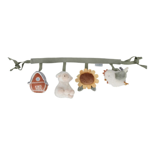 Little Dutch Little Farm Car Seat Toy