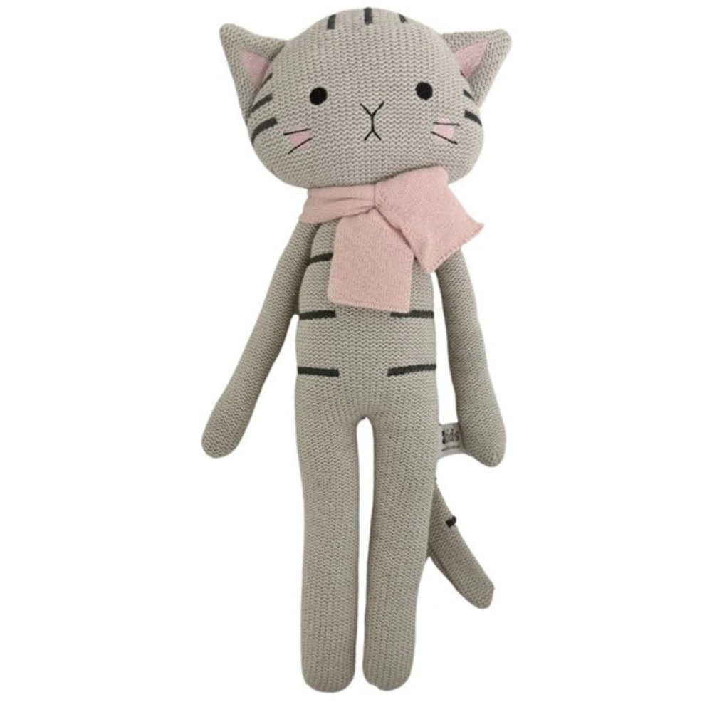 ES Kids Knitted Cat Large 40 cm
