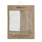 Bubba Blue Organic Cotton 2pk Cellular Blankets - Chestnut