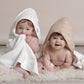 Bubba Blue Organic Cotton 2pk Hooded Towels - Chestnut