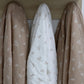 Bubba Blue Organic Cotton 3pk Muslin Wraps - Chestnut