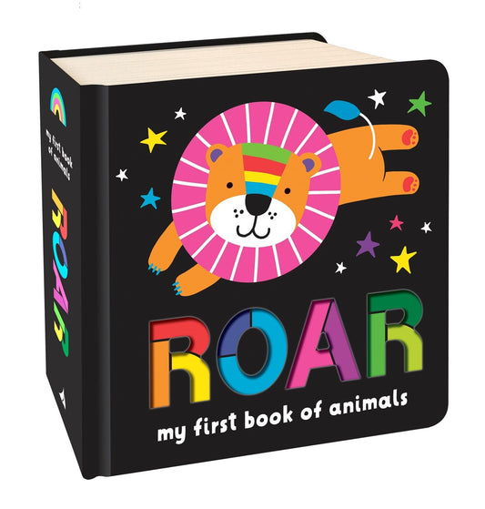 Chunky Neon Board Book - Roar - My First Book of Animals