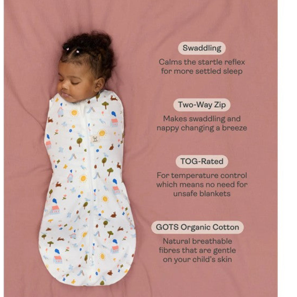 ErgoPouch Cocoon Swaddle Bag 1.0 Tog - Daydream