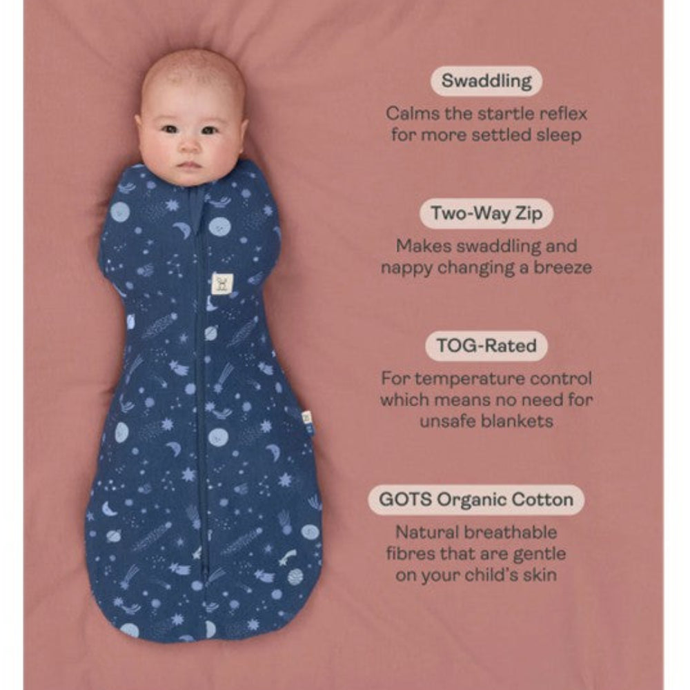 ErgoPouch Cocoon Swaddle Bag 1.0 Tog - Starbeam