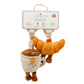 Living Textiles Stroller Toy 2pk Mini Market - Coffee/Croissant