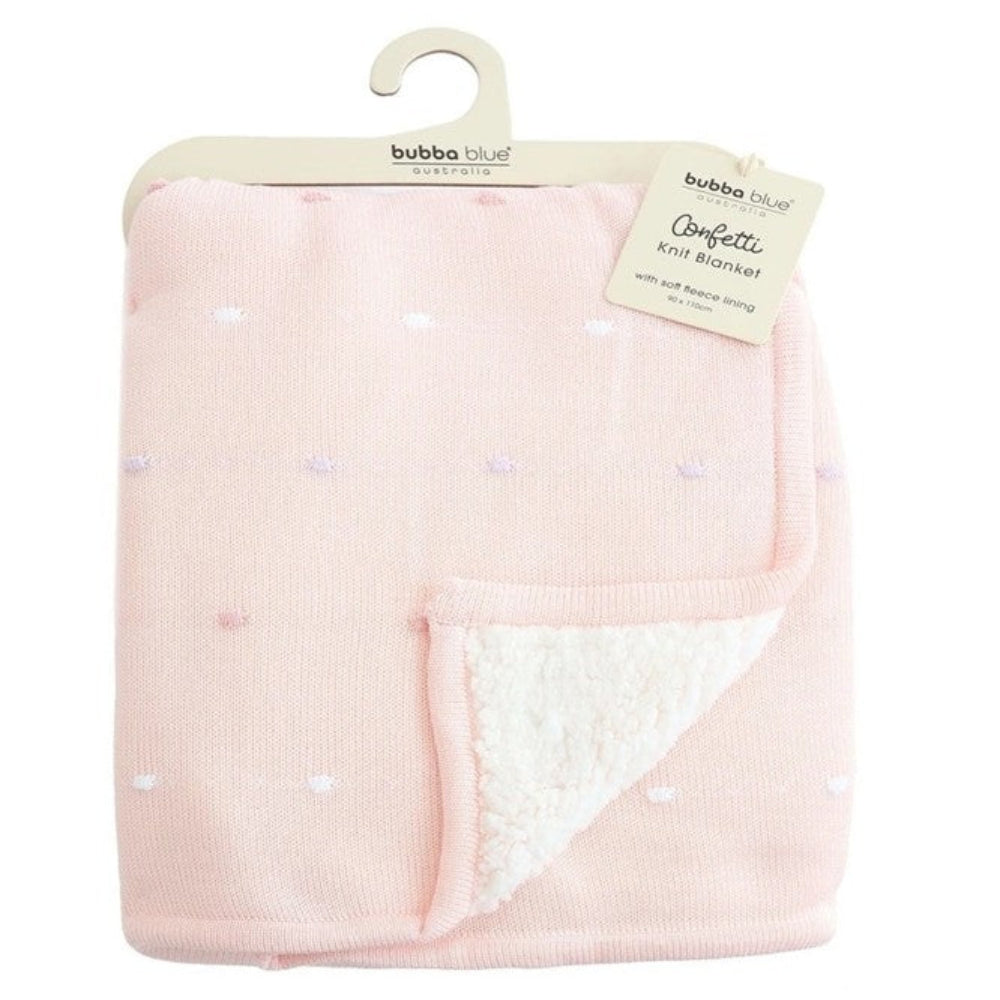 Bubba Blue Confetti Blanket - Berry