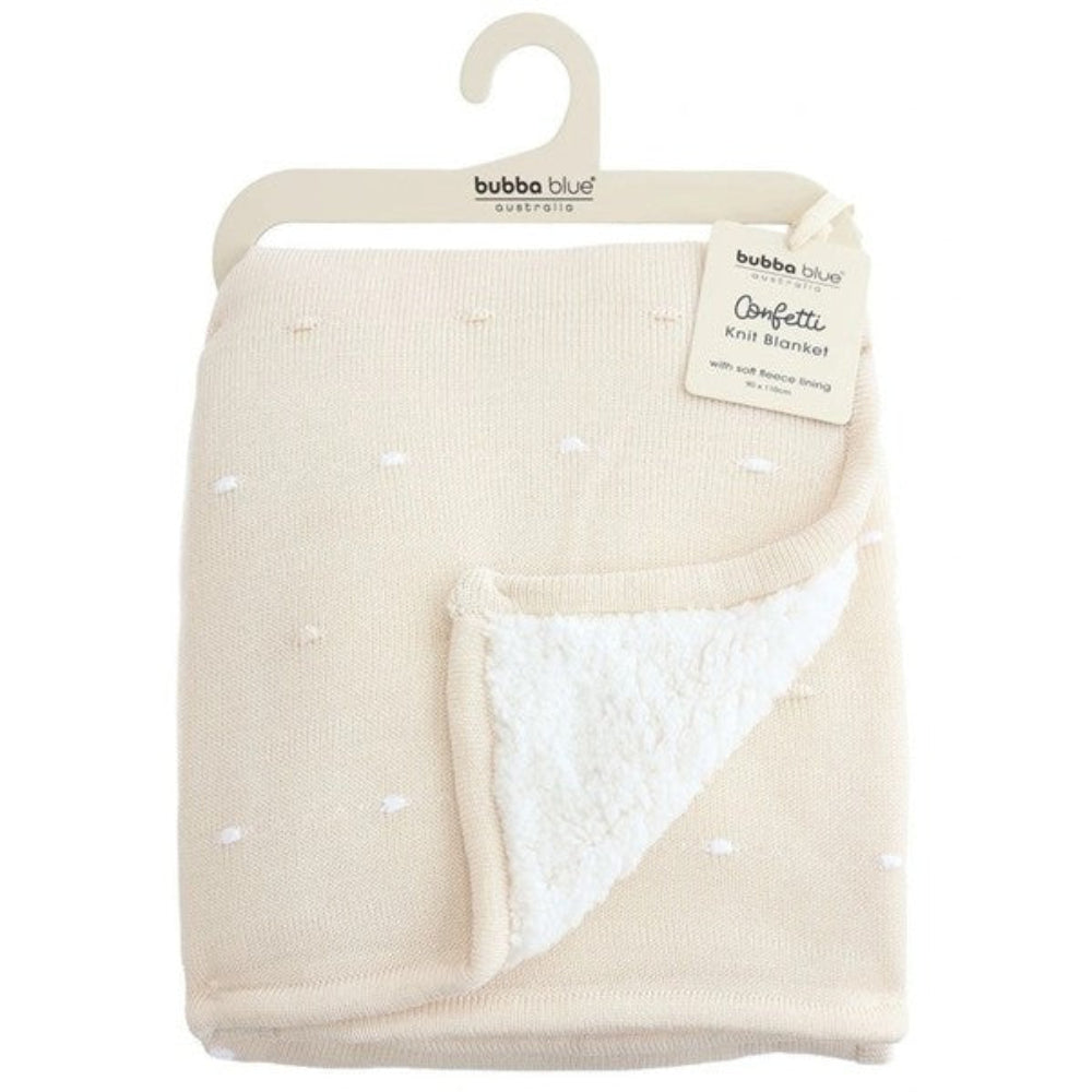 Bubba Blue Confetti Blanket - Sand