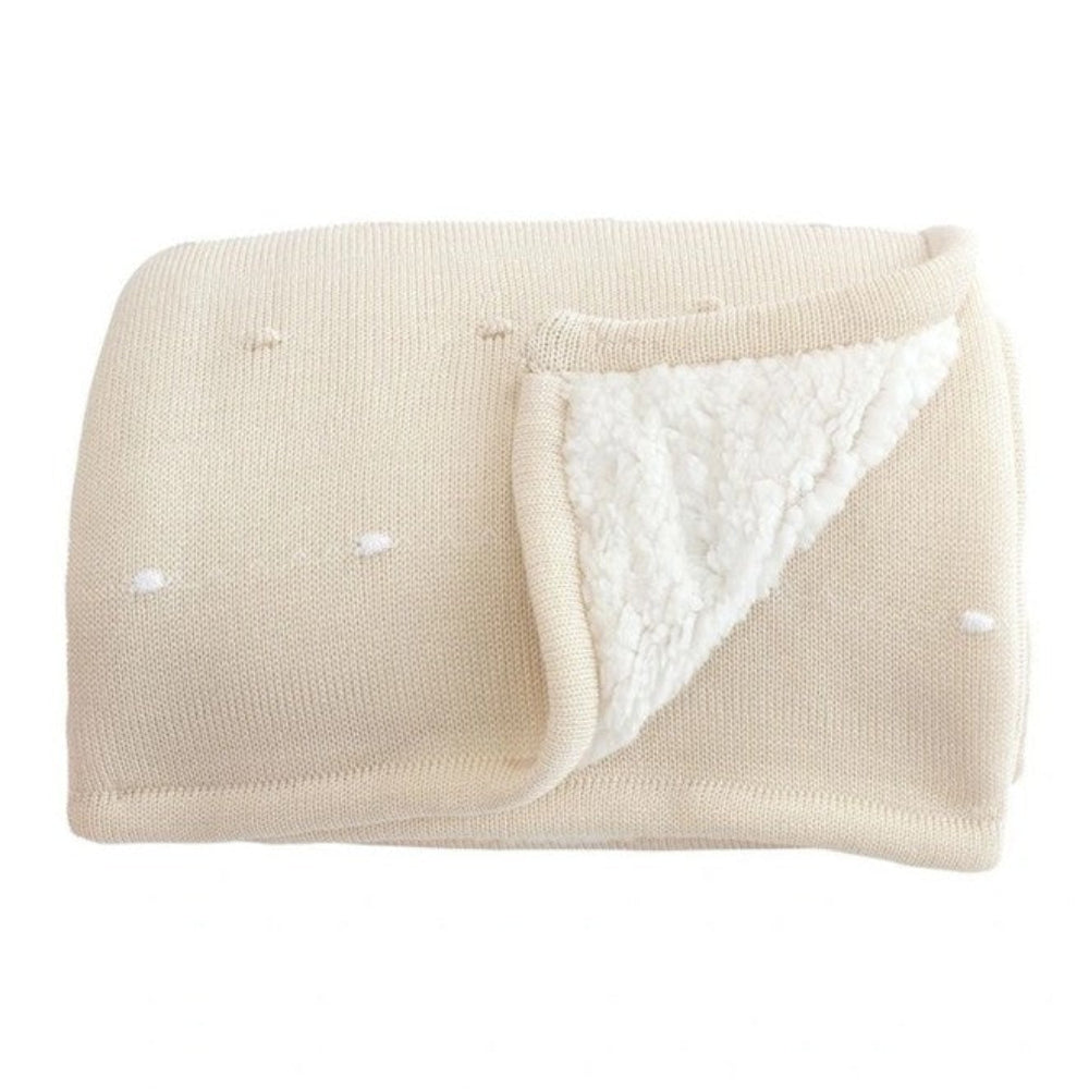 Bubba Blue Confetti Blanket - Sand