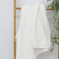 Bubba Blue Confetti Blanket - White