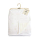 Bubba Blue Confetti Blanket - White