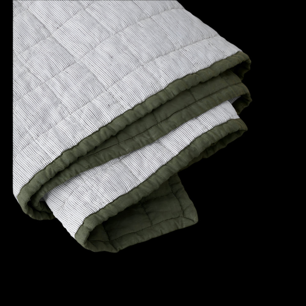 ErgoPouch Quilted Coverlet 3.5 TOG - Hunter Stripe - Single Bed