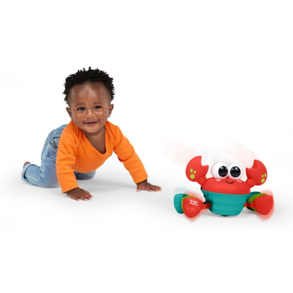 Bright Starts Rockin' Crawling Crab - RED