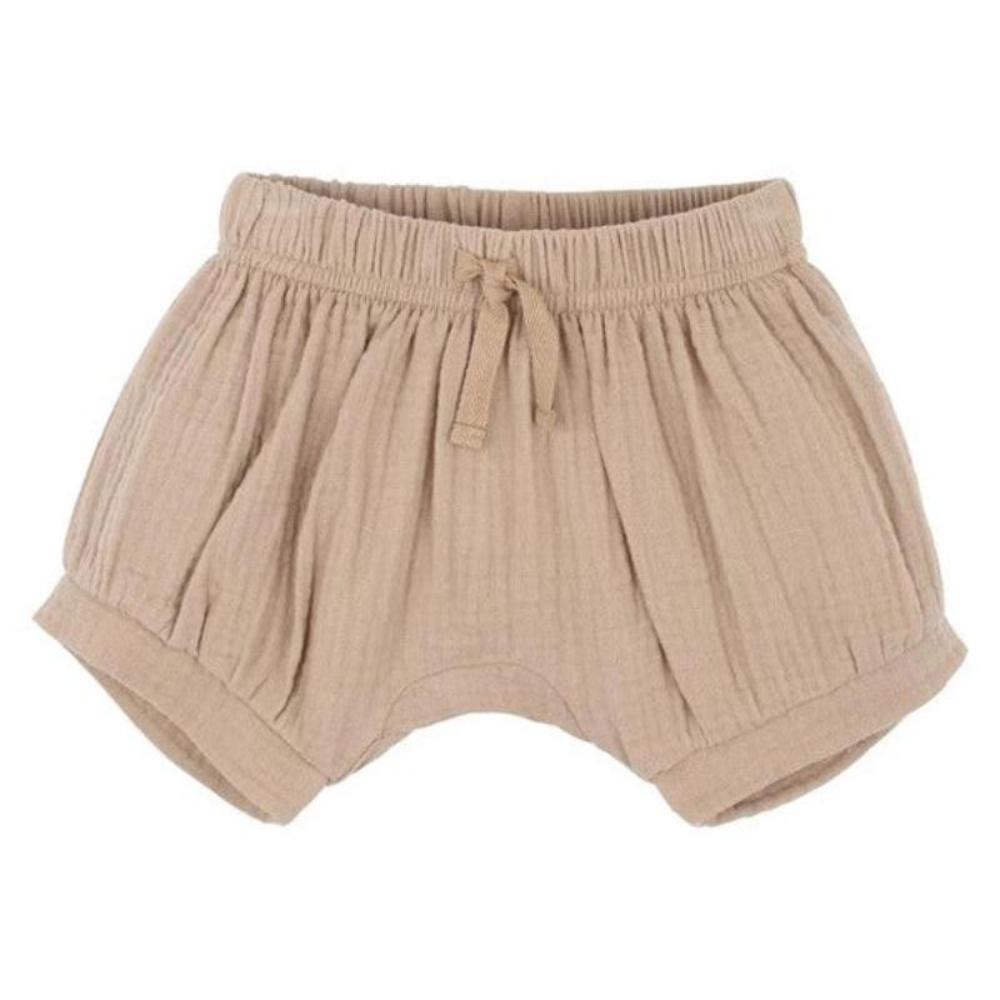 Bebe Crinkle Shorts - Sand